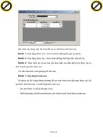 Giáo trình phân tích ứng dụng những kỹ năng để xử lý lỗi bằng lệnh On error goto p6 ppt