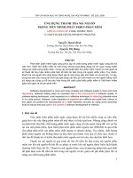 Báo cáo nghiên cứu khoa học: 