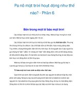 Pa nô mặt trời hoạt động như thế nào? - Phần 6 docx