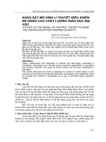 Báo cáo nghiên cứu khoa học: 