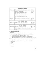 Thiết kế bài giảng tiếng anh 7 tập 2 part 3 pptx