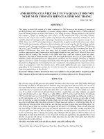 Báo cáo nghiên cứu khoa học: 