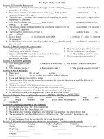 Test Topic 10 : Law and order pot