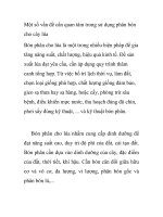 Một số vấn đề cần quan tâm trong sử dụng phân bón cho cây lúa ppsx