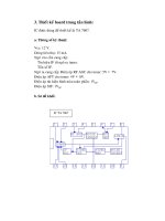 Giáo trình phân tích khả năng ứng dụng nguyên lý mạch dao động dùng cổng logic p9 potx
