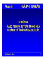 Giáo trình điều khiển tự động - Chương 8 doc