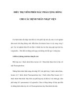 ĐIỀU TRỊ VIÊM PHỔI MẮC PHẢI CỘNG ĐỒNG CHO CÁC BỆNH NHÂN NHẬP VIỆN pot