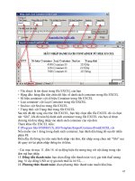 TÀI LIỆU HƯỚNG DẪN SỬ DỤNG PHẦN MỀM KHAI BÁO HẢI QUAN ĐIỆN TỬ phần 4 pptx