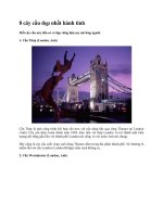 8 cây cầu đẹp nhất hành tinh pptx