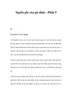 Nguồn gốc của gia đình – Phần 9 ppt