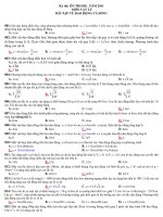 ÔN THI ĐH _NĂM 2011 MÔN VẬT LÝ BÀI TẬP VỀ DAO ĐỘNG VÀ SÓNG doc