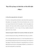 Thực tiễn áp dụng các hình thức sở hữu hiến định – Phần 3 docx