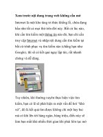 Xem trước nội dung trang web không cần mở pps