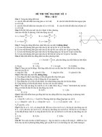 ĐỀ THI THỬ ĐẠI HỌC SỐ 4 ppt
