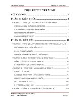 đồ án tốt nghiệp xây dựng chung cư tân tạo - quận 1- thành phố hồ chí minh