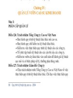 Quy trình kỹ thuật cây cao su - Phần 2 Quy trình kỹ thuật khai thác mủ & chăm sóc cao su kinh doanh - Chương 4 pot