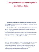 Con quay hồi chuyển chứng minh Einstein đã đúng ppsx