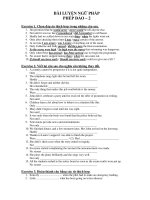 BÀI LUYỆN NGỮ PHÁP PHÉP ĐẢO – 2 doc