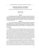 Báo cáo khoa học: 