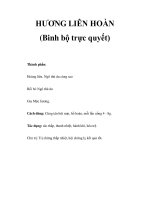 HƯƠNG LIÊN HOÀN (Binh bộ trực quyết) potx