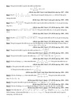 Toán cực trị từ các đề thi HSG cấp tỉnh