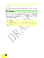 Giáo trình phân tích khả năng vận dụng các cú pháp trong quá trình viết mã lệnh khai báo biến p10 docx