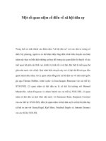 Một số quan niệm cổ điển về xã hội dân sự ppsx