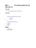 Cấu trúc dữ liệu và giải thuật I - Bài 6 doc