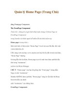 HƯỚNG DẪN THIẾT KẾ WEB_JOOMLA WEB_QUẢN LÝ HOME PAGE doc