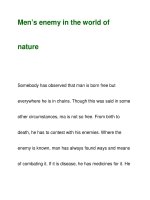 Men’s enemy in the world pps