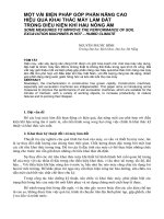 Báo cáo nghiên cứu khoa học: 