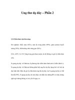 Ung thư dạ dày – Phần 2 potx