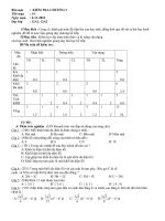 Giáo án toán 12 nâng cao - Tiết 14 docx