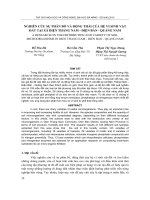 Báo cáo nghiên cứu khoa học: 