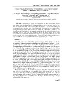 Báo cáo nghiên cứu khoa học: 