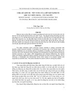 Báo cáo nghiên cứu khoa học: 