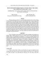 Báo cáo nghiên cứu khoa học: 