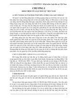 Bài giảng khái niệm Luật Dân Sự Việt Nam