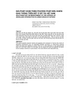 Báo cáo nghiên cứu khoa học: 