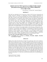 Báo cáo nghiên cứu khoa học: 