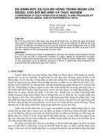 Báo cáo nghiên cứu khoa học: 