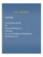 Bài giảng triệu chứng học hình ảnh hệ tiết niệu part 7 doc