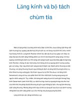 Lăng kính và bộ tách chùm tia pdf