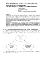 Báo cáo nghiên cứu khoa học: 