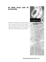 Phát triển AutoCAD bằng ActiveX & VBA - Phụ lục A pptx