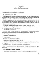 Giáo trình CƠ SỞ KỸ THUẬT CƠ KHÍ - Chương 5 doc