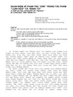 Báo cáo nghiên cứu khoa học: 