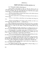 Thiết kế và qui hoạch công trình công nghiệp cơ khí - Chương 6 pdf