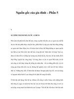 Nguồn gốc của gia đình – Phần 5 docx