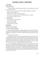 Quản trị công nghệ - Chương 6 doc